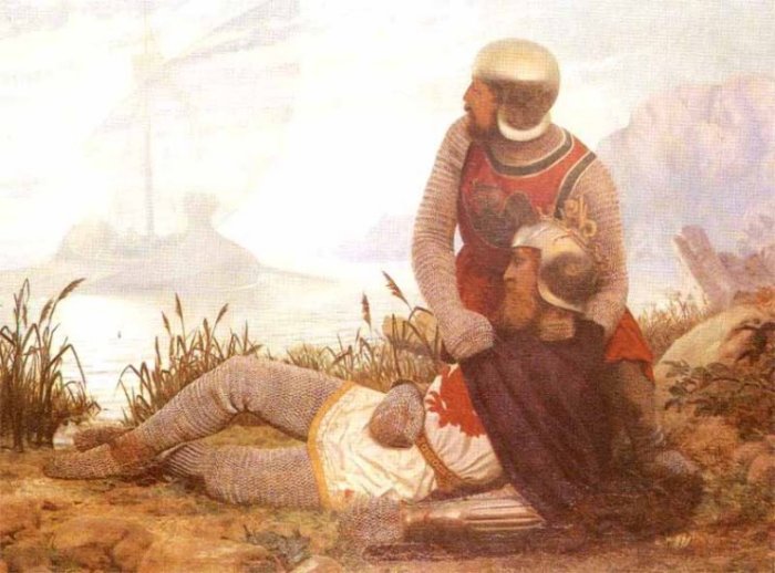 Der Tod König Artus'