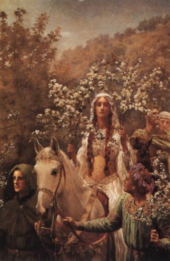 Maifeier der Königin Guinevere