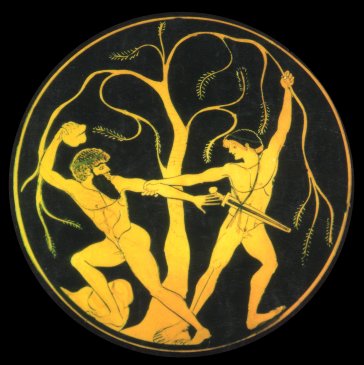 Sinis und Theseus