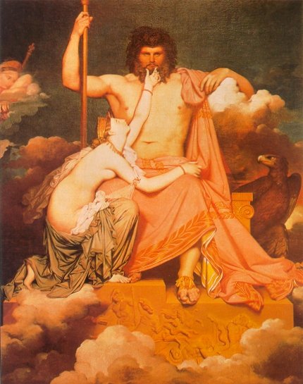 Thetis und Zeus