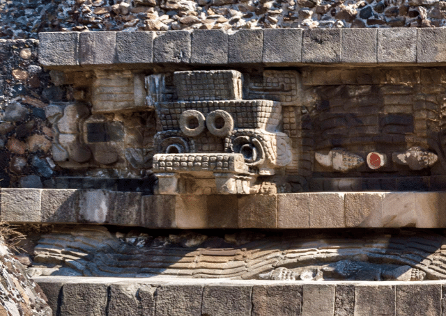 Aztekischer Regengott Tlaloc