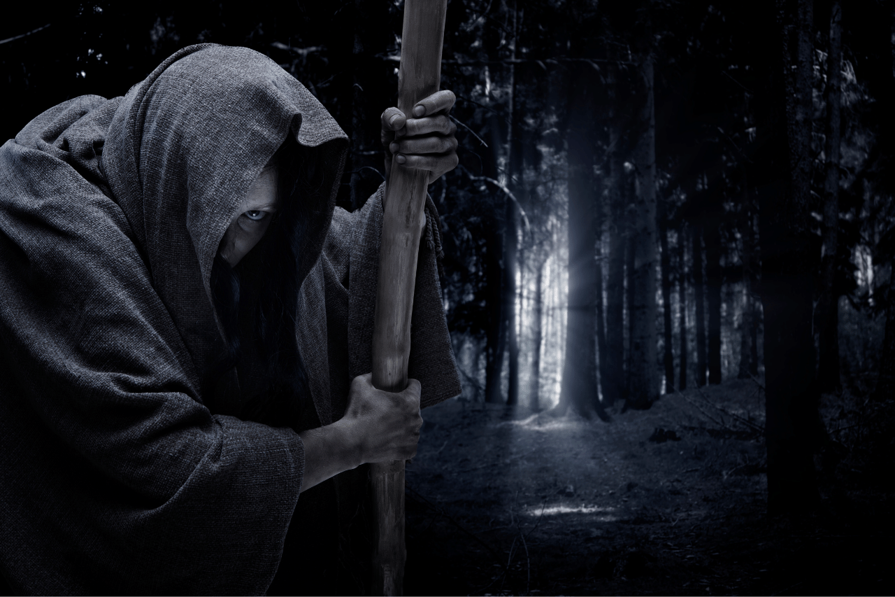 Keltische Göttin Cailleach, die göttliche Alte