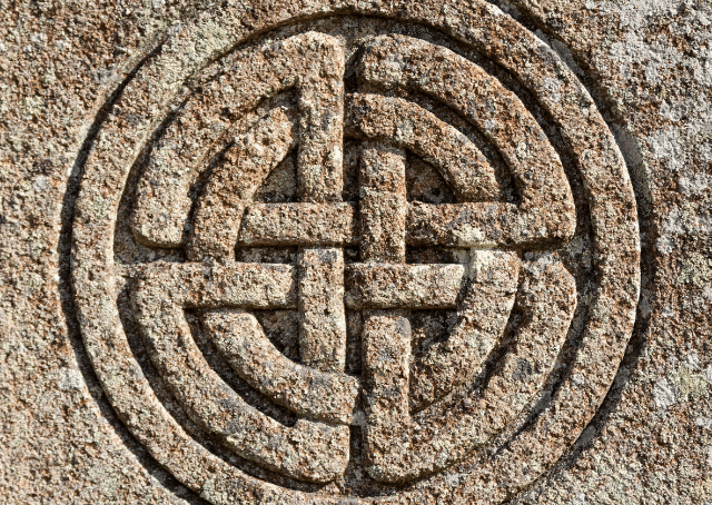 Keltisches Symbol des keltischen Gottes Gwydion