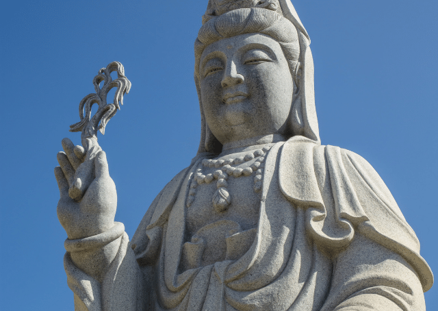 Chinesische Göttin des Mitgefühls Guanyin