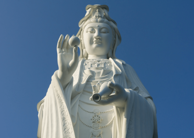 Chinesische Göttin der Barmherzigkeit Guanyin