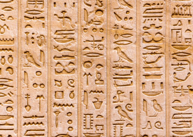 Ägyptische Hieroglyphen