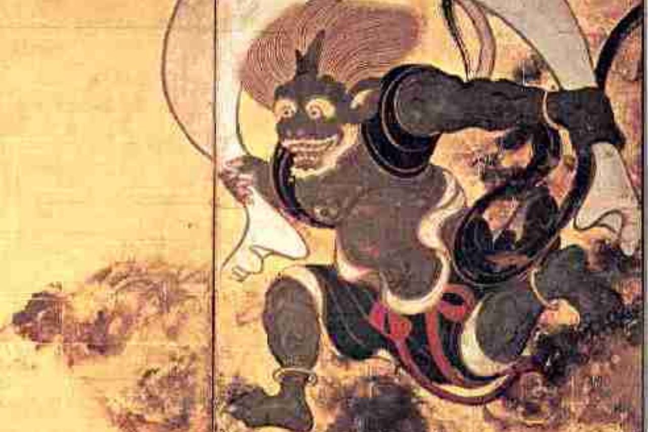 Fujin Gott des Windes