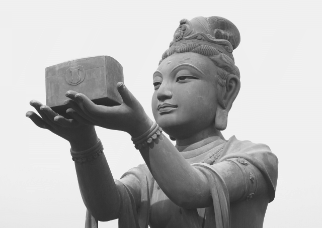 Japanisch-buddhistische Göttin Benzaiten