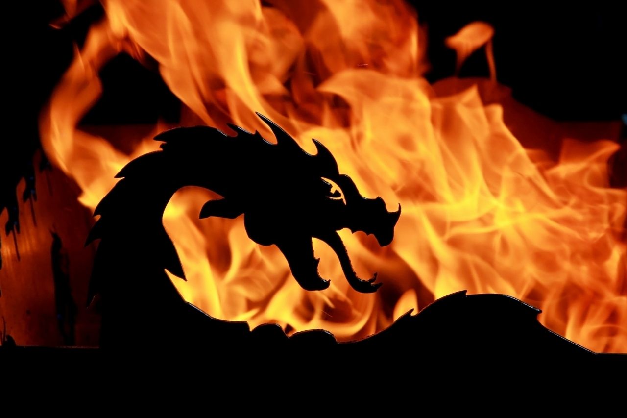 Kagutsuchi der Gott des Feuers