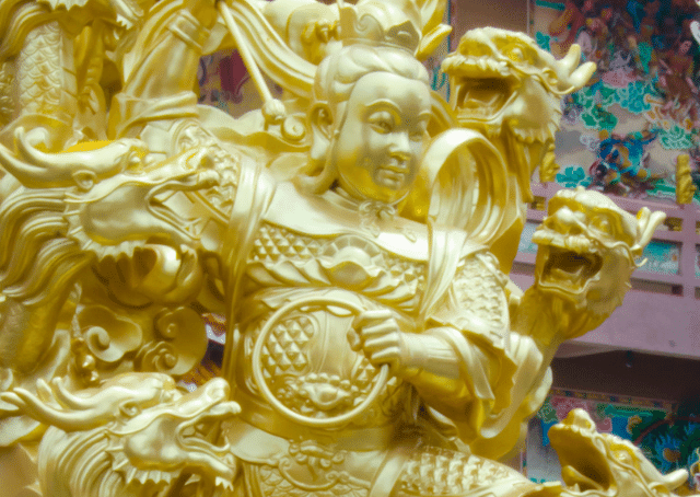 Statue von Nezha