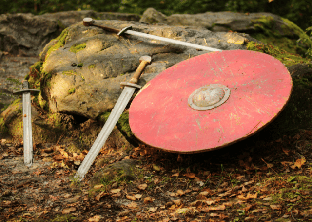 Waffen des keltischen Gottes Cú Chulainn
