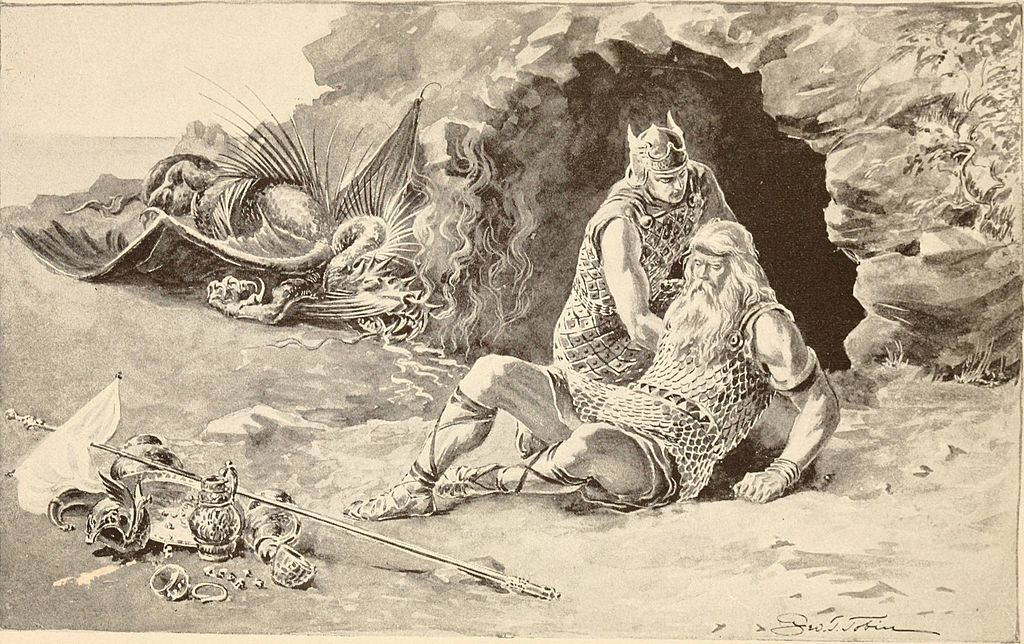 Siegfried der Held des Nordens und Beowulf der Held der Angelsachsen