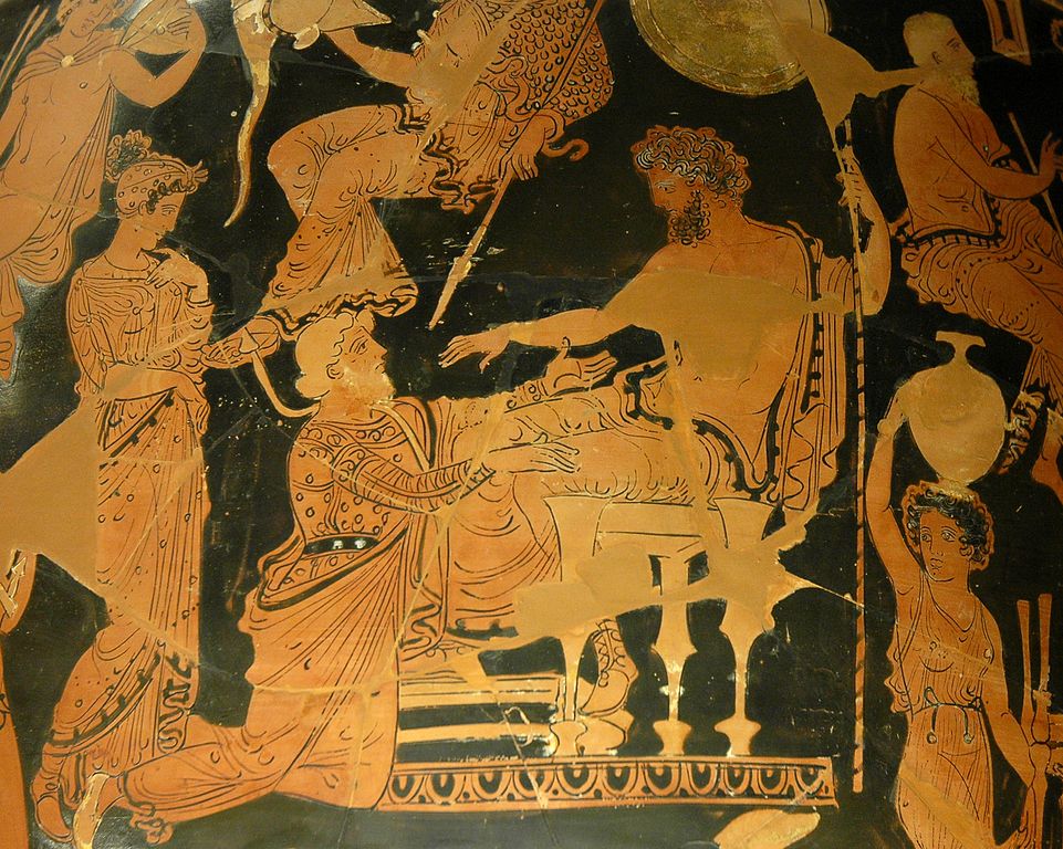 Chryses und Agamemnon, Louvre