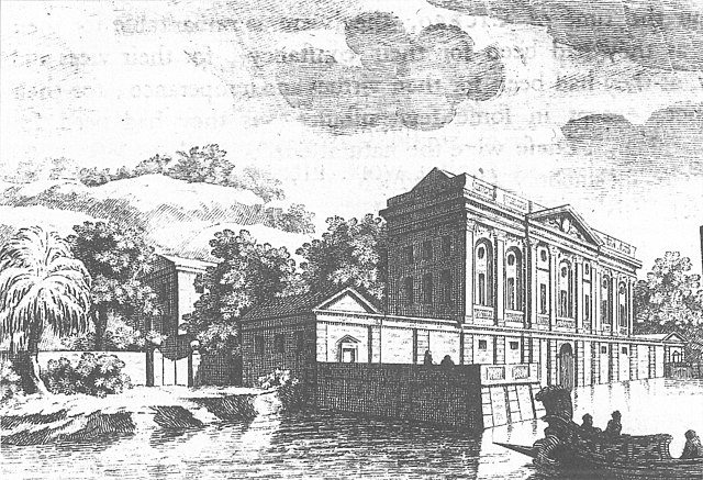 Römisches Komödienmosaik aus der Villa des Plinius des Jüngeren