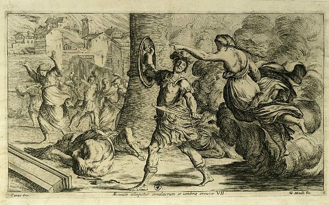 Darstellung der Kreousa aus der griechischen Mythologie