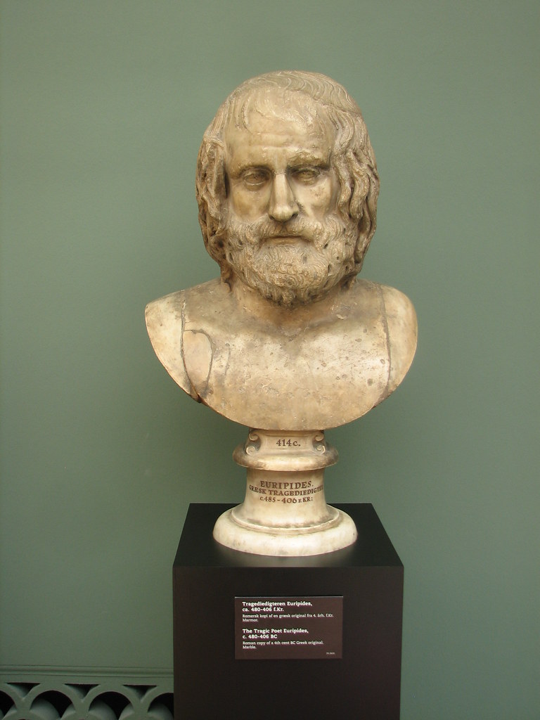 Euripides Büste