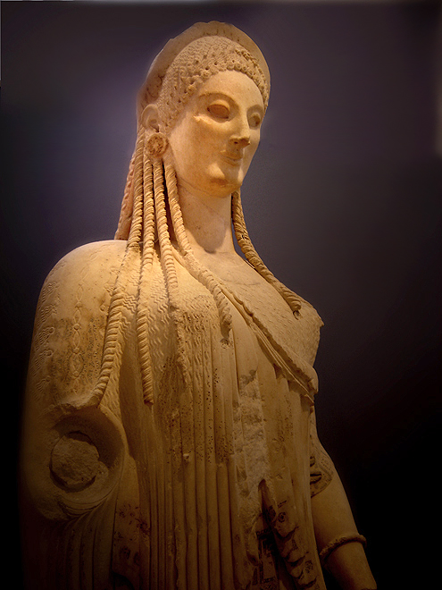 Marmorstatue der Kore, Tochter der Demeter