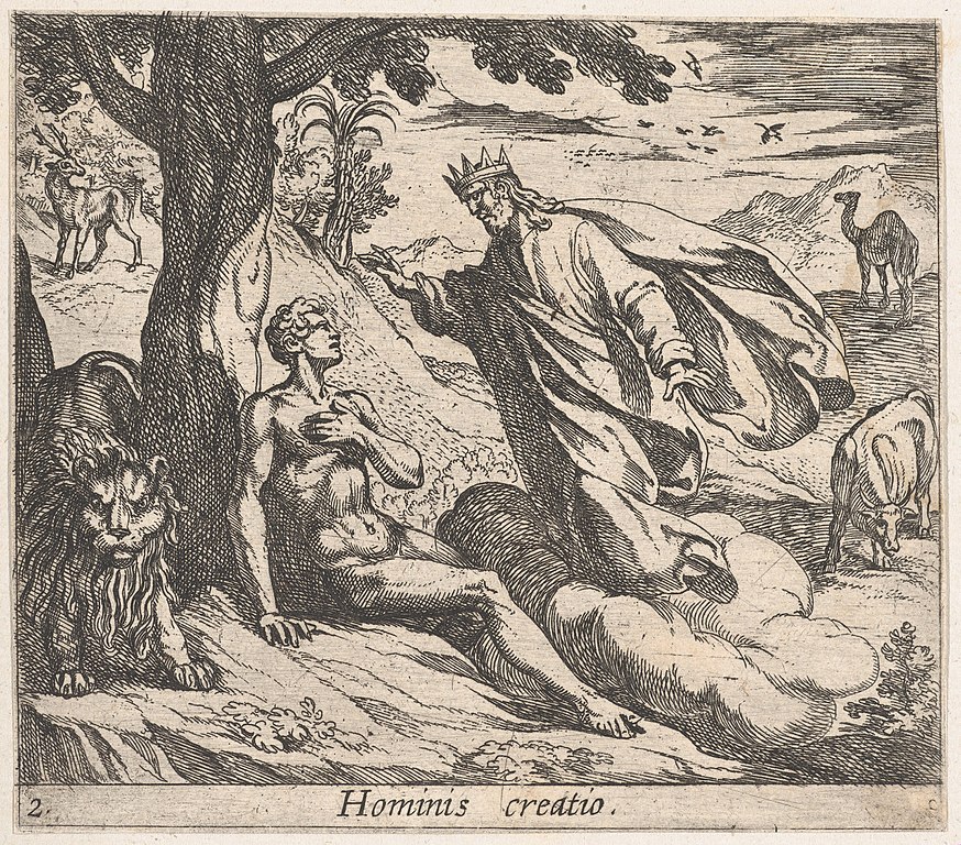 Die Erschaffung des Menschen aus Ovids Metamorphosen