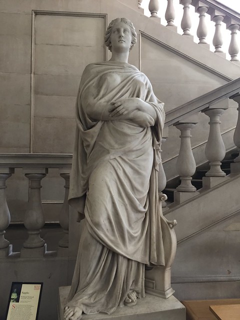 Statue der Sappho