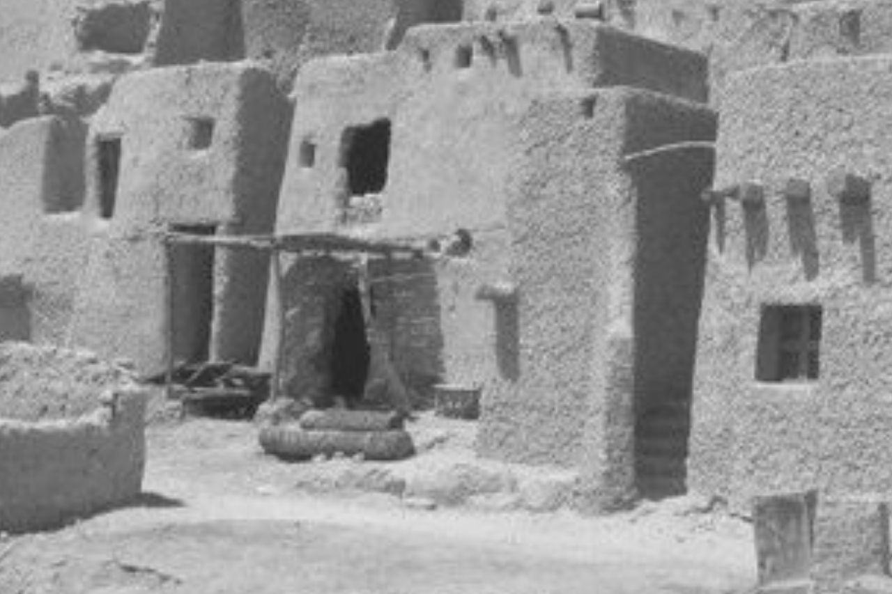 Archäologie: altägyptisches Haus