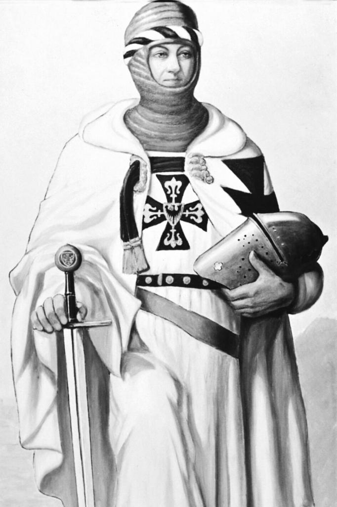 Crusader knight in Germany