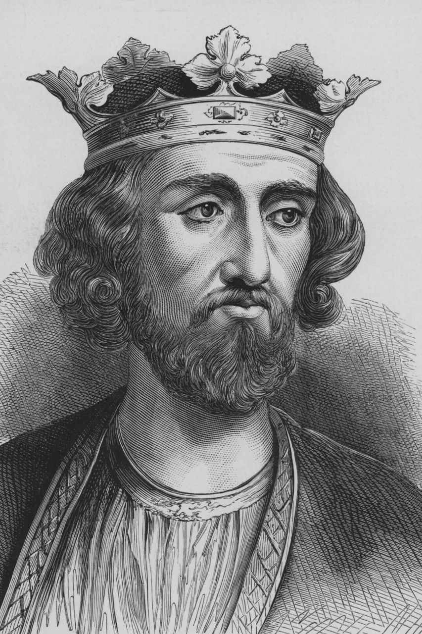Zeichnung von König Edward I.