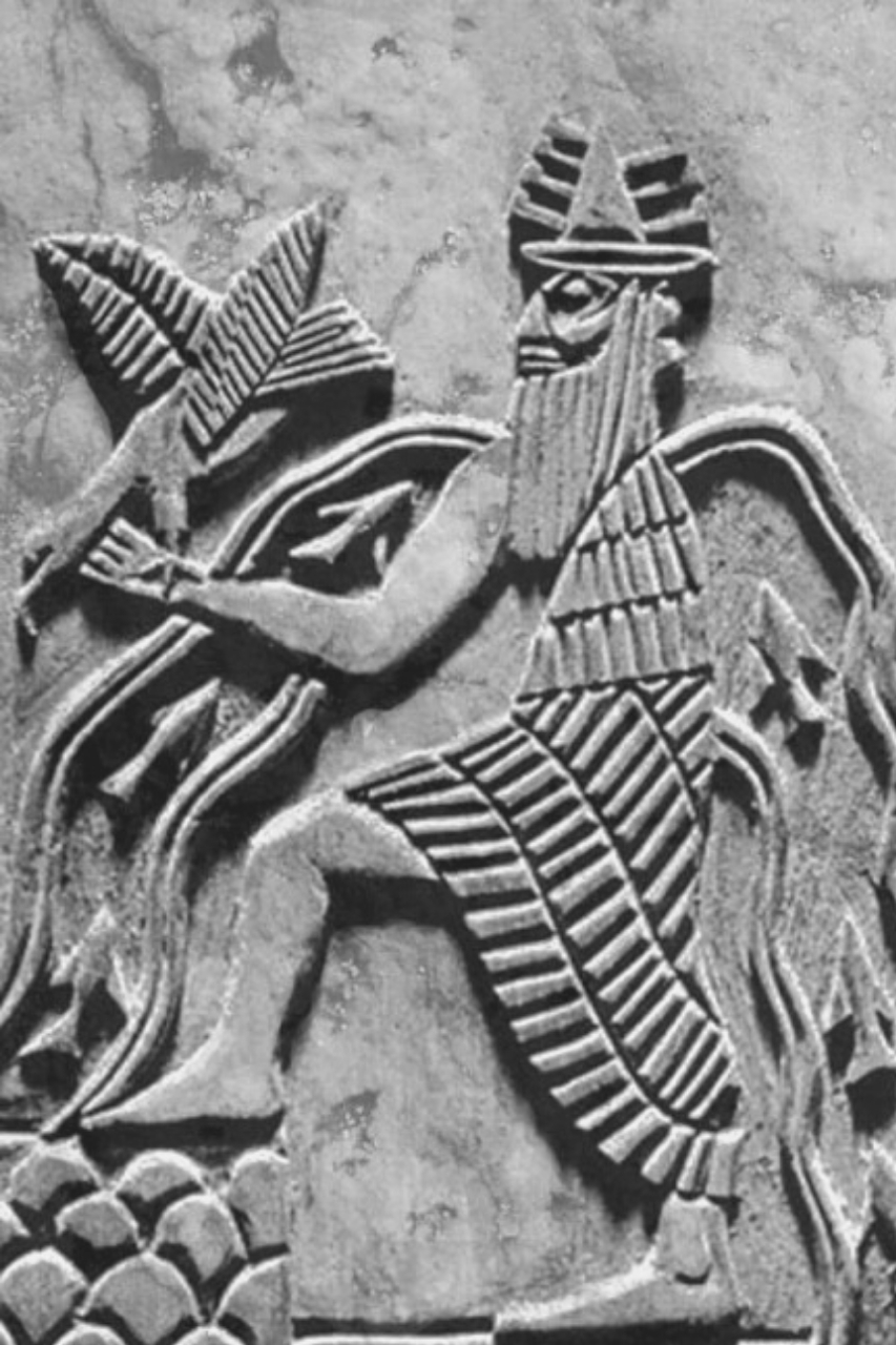 Enki als Gott der Schöpfung