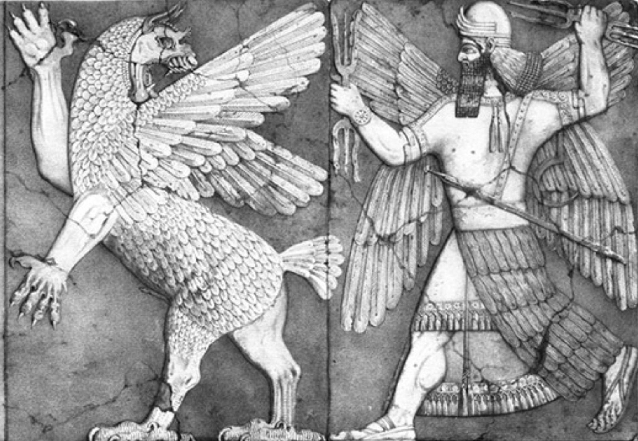 Anzu-Vogel: Erkundung eines antiken mesopotamischen Monsters
