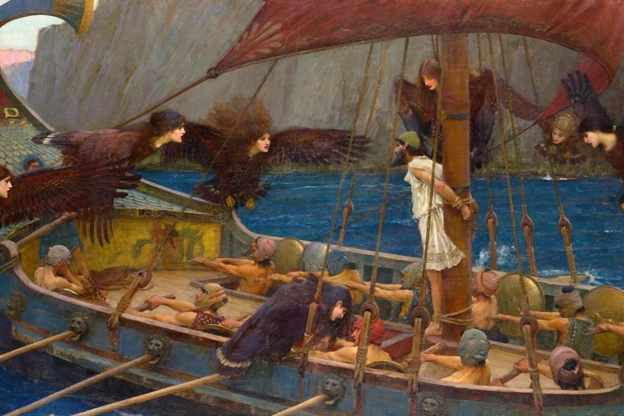 Hospitality in the Odyssey - Odysseus on his ship