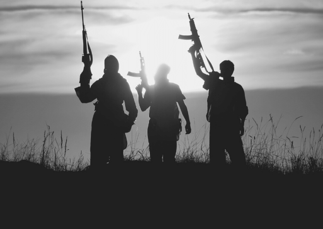 Irakische Streitkräfte während des Iran-Irak-Krieges