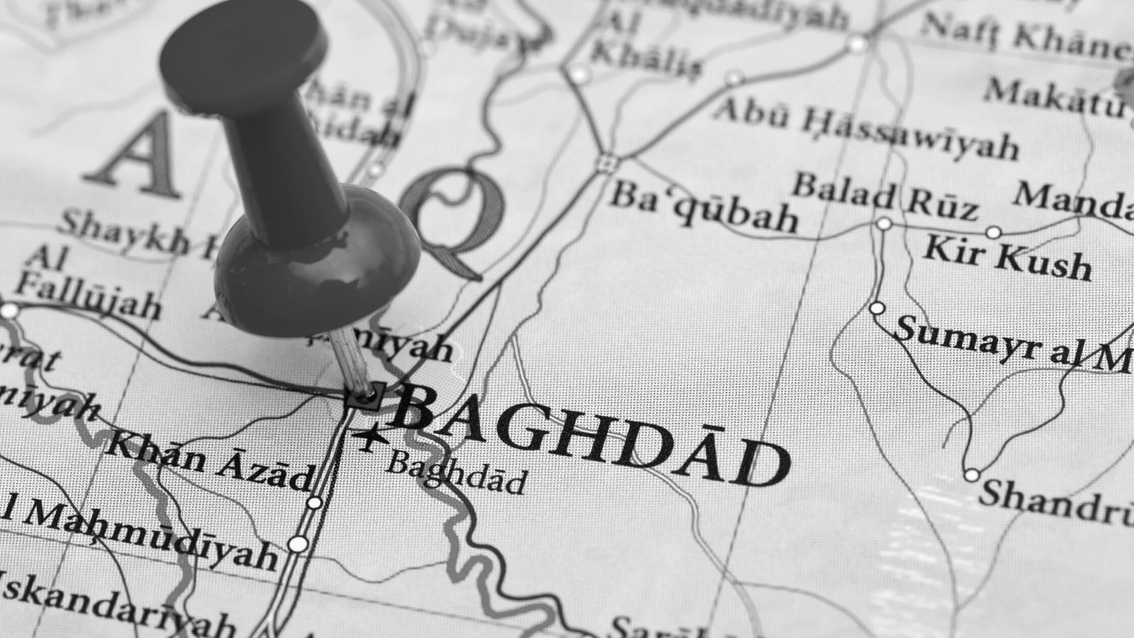 Map of Baghdad