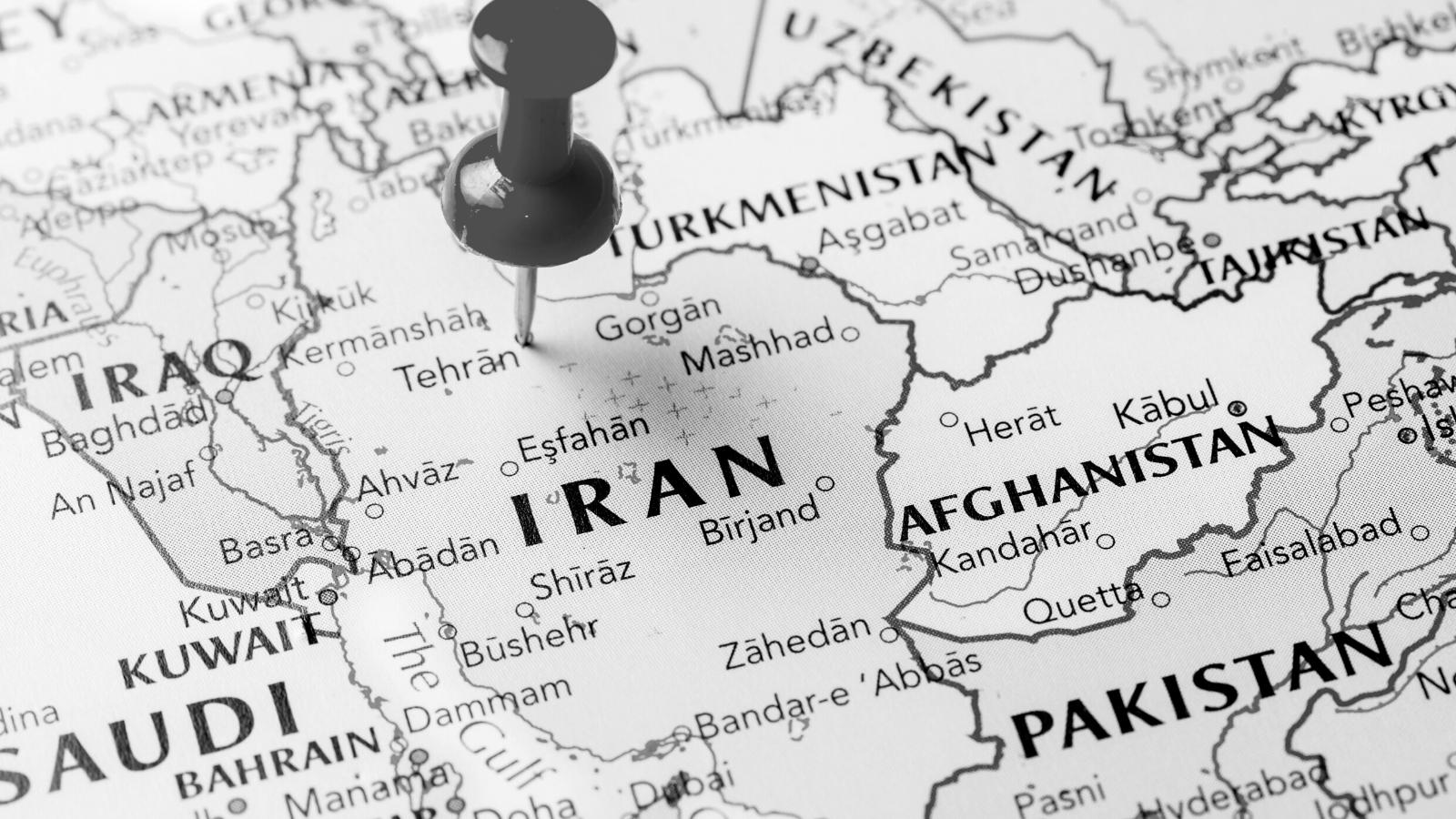 Map of Iran