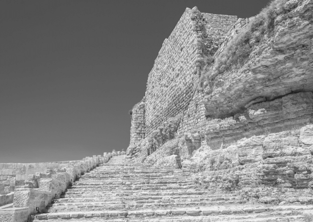 Medieval crusaders castle in Al Karak