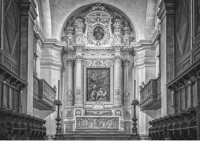 Melkite church interior