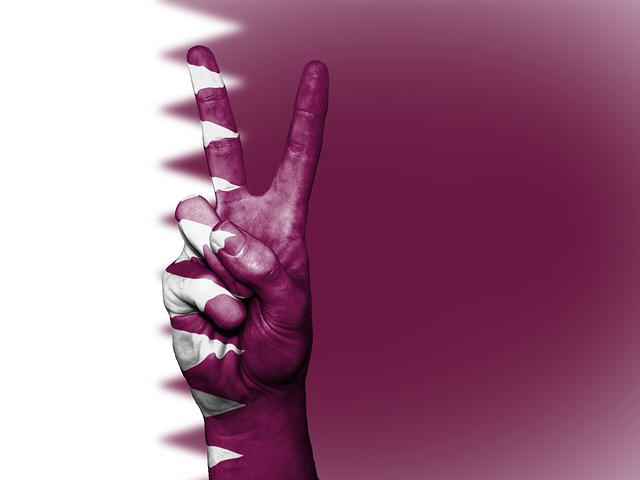 National flag of Qatar