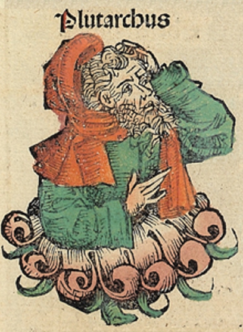 Illustration von Plutarch aus den Nürnberger Chroniken