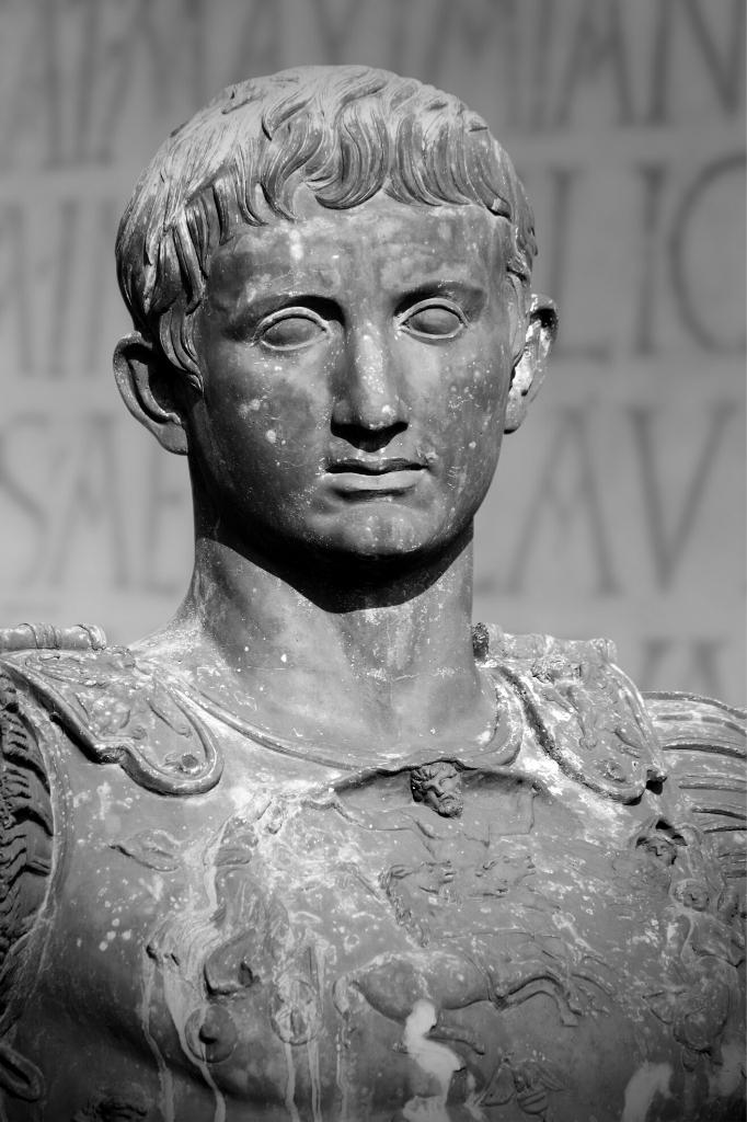 Statue des Octavian Augustus