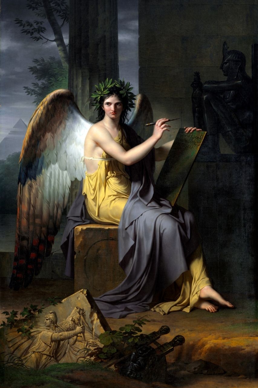 Klio, Muse der Geschichtsschreibung