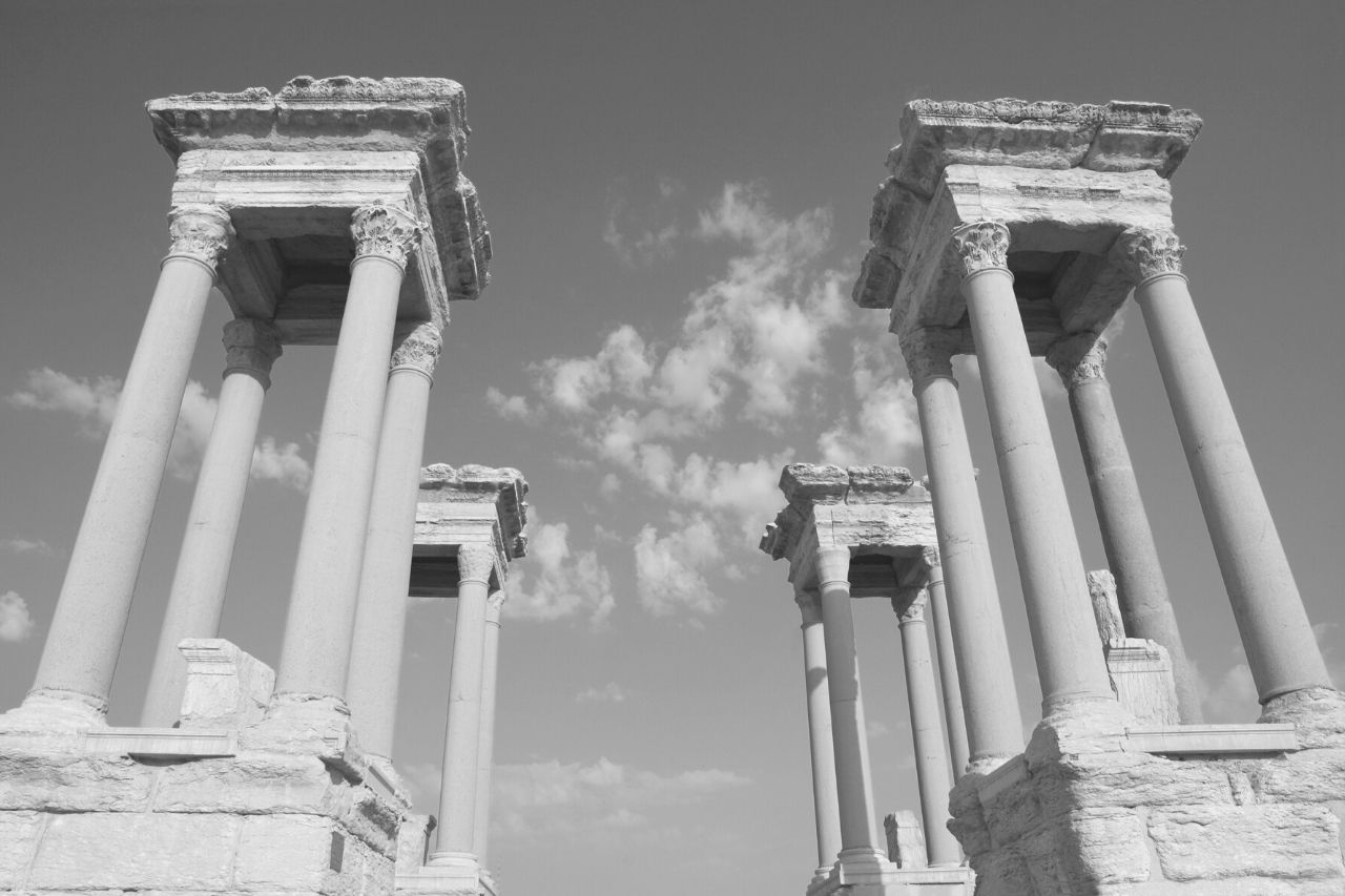 Palmyra Syria tetrapylon