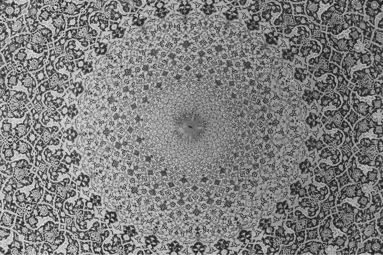 Shah mosque mosaic