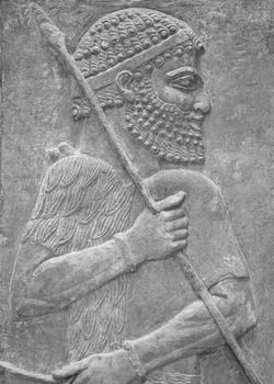The ancient Sumerian man