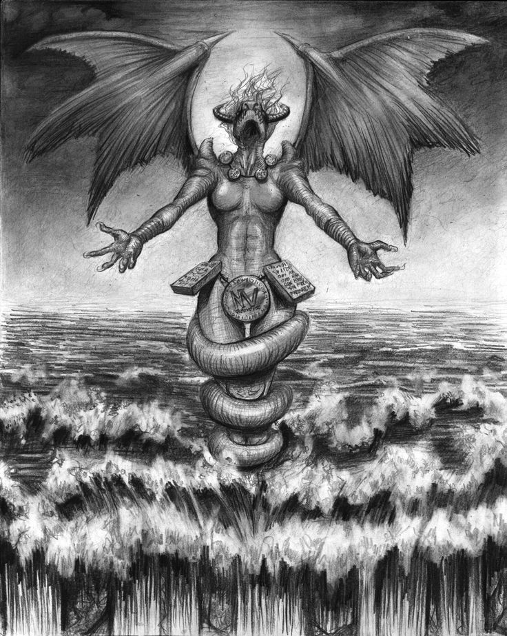 Tiamat, Meeresgöttin