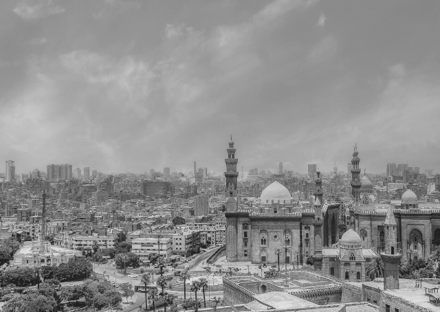 View of Cairo the ancient city full of history