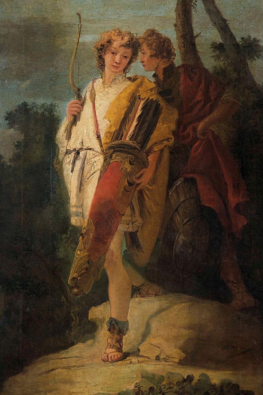 Who is Telemachus in the Odyssey - portrait illustration